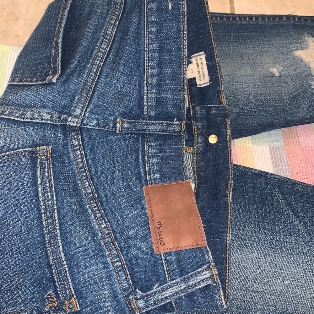 Madewell High Rise Skinny Jeans - Picture 4 of 6